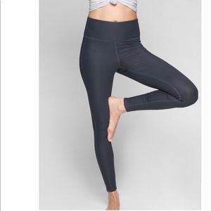 Athleta High Rise Shine Chaturanga Tights Eclipse